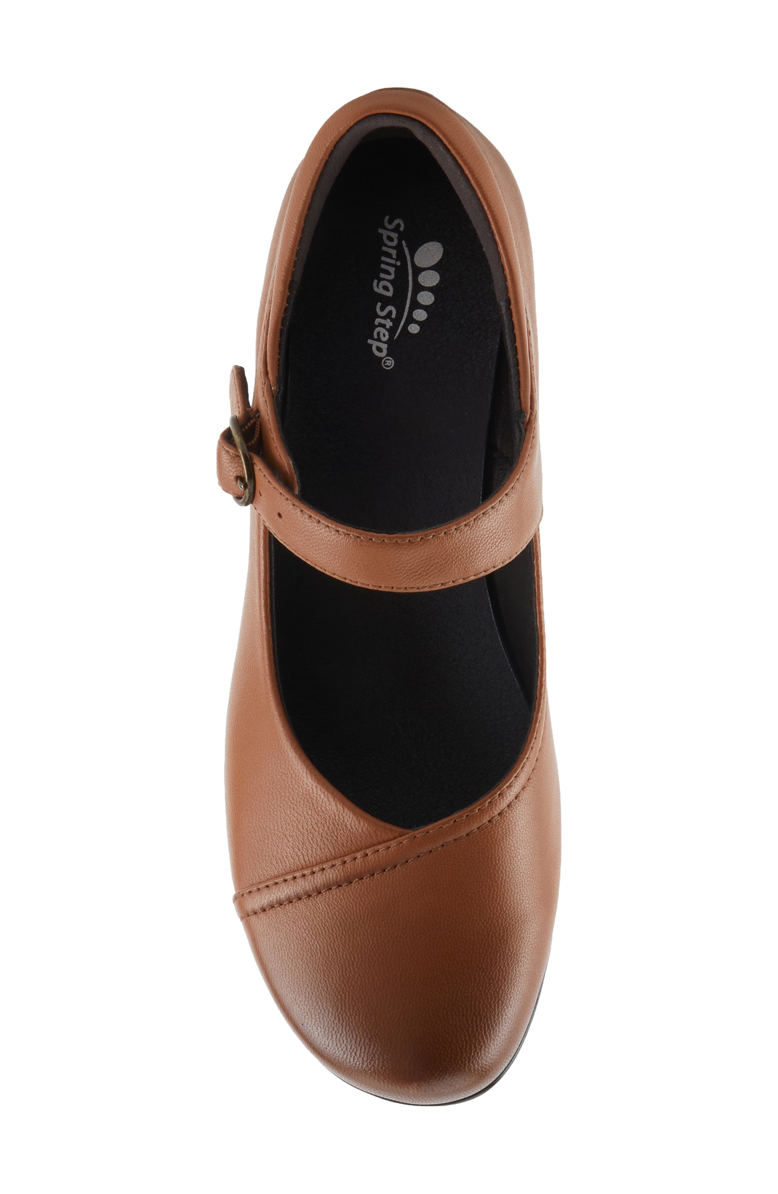 Nalu Mary Jane Pump, Alternate, color, BROWN