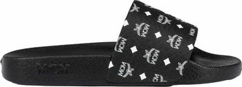 Monogram Print Rubber Slides