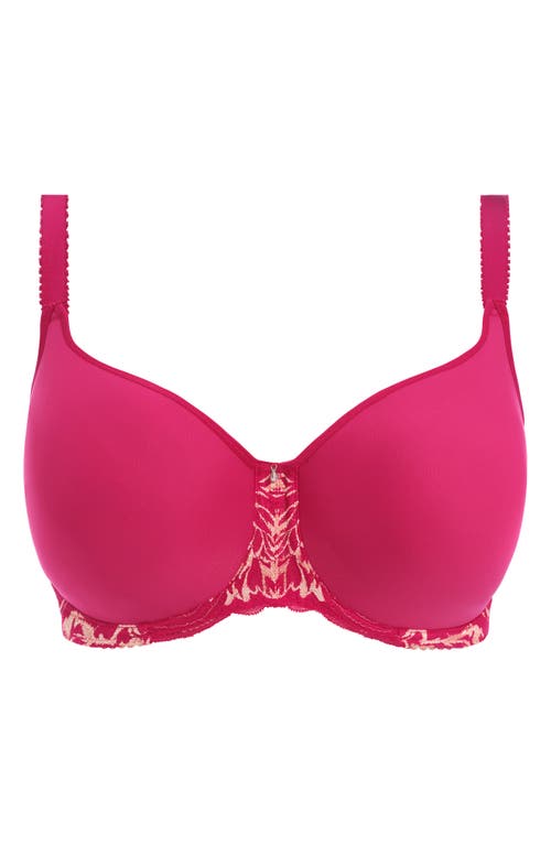 Fantasie Emmaline Underwire Molded Spacer Foam Bra In Cerise