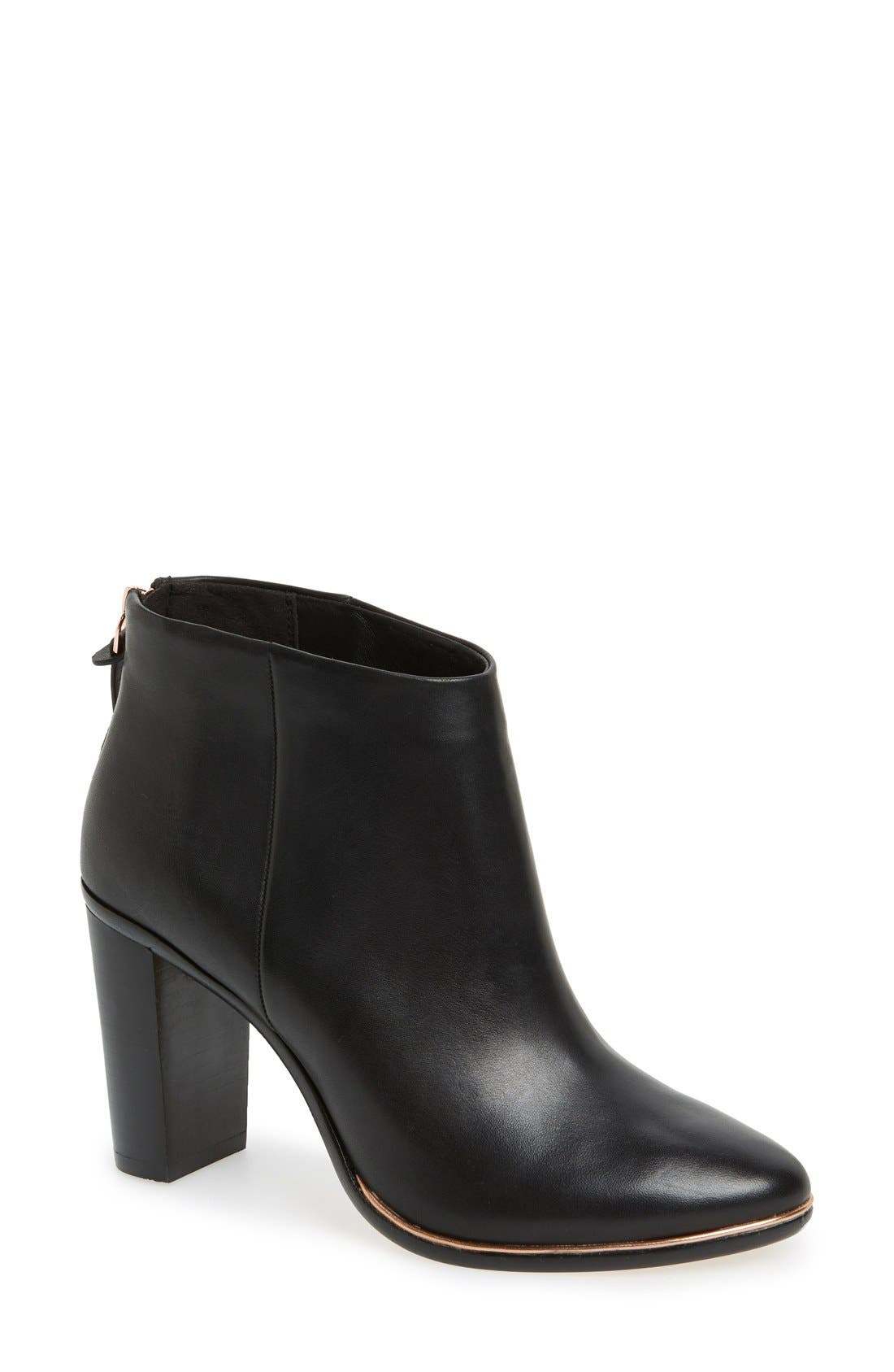 Ted Baker London 'Lorca 3' Leather Bootie, Main, color, 