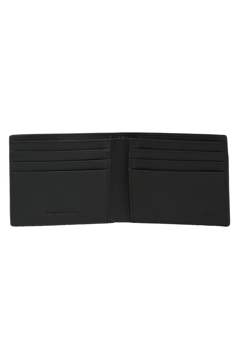 Diamond Slim Bifold Wallet, Alternate, color, BLACK