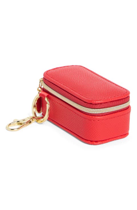 Mini Travel Jewelry Case Key Chain