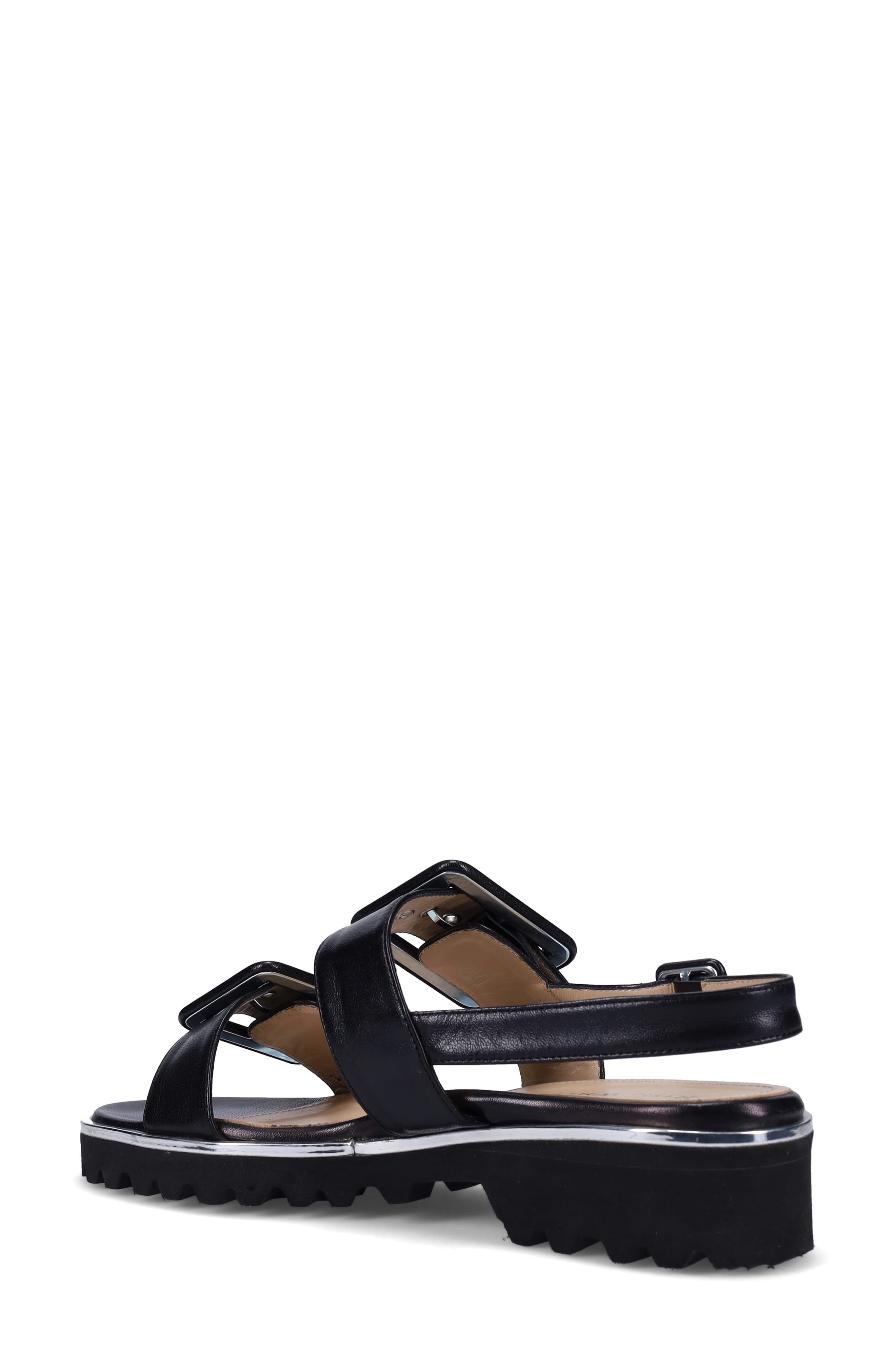 Ron White Callie Slingback Sandal, Alternate, color, Onyx