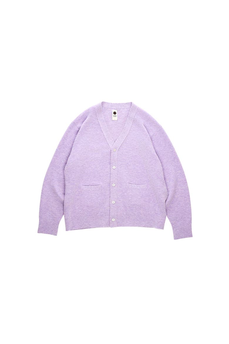 Alpaca Blend Cardigan, Main, color, Lavender