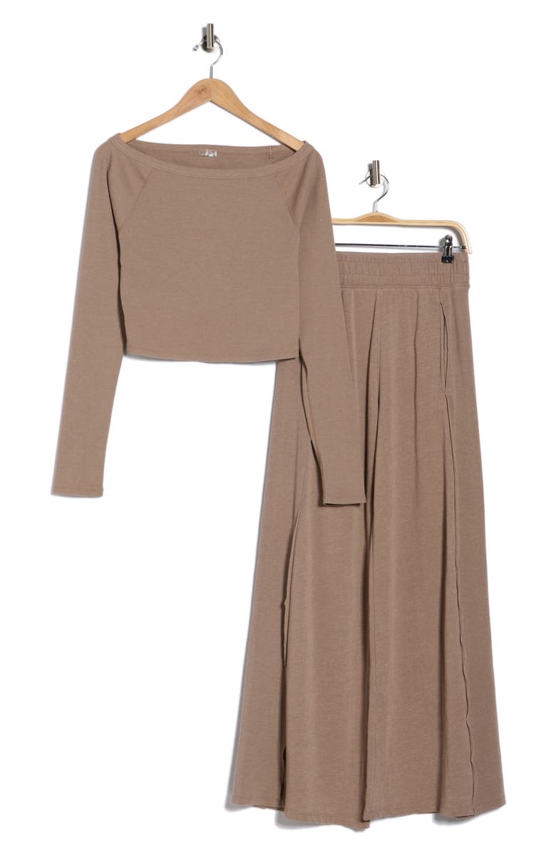 FP Movement by Free People Go To Top & Pants Set, Main, color, Fossil