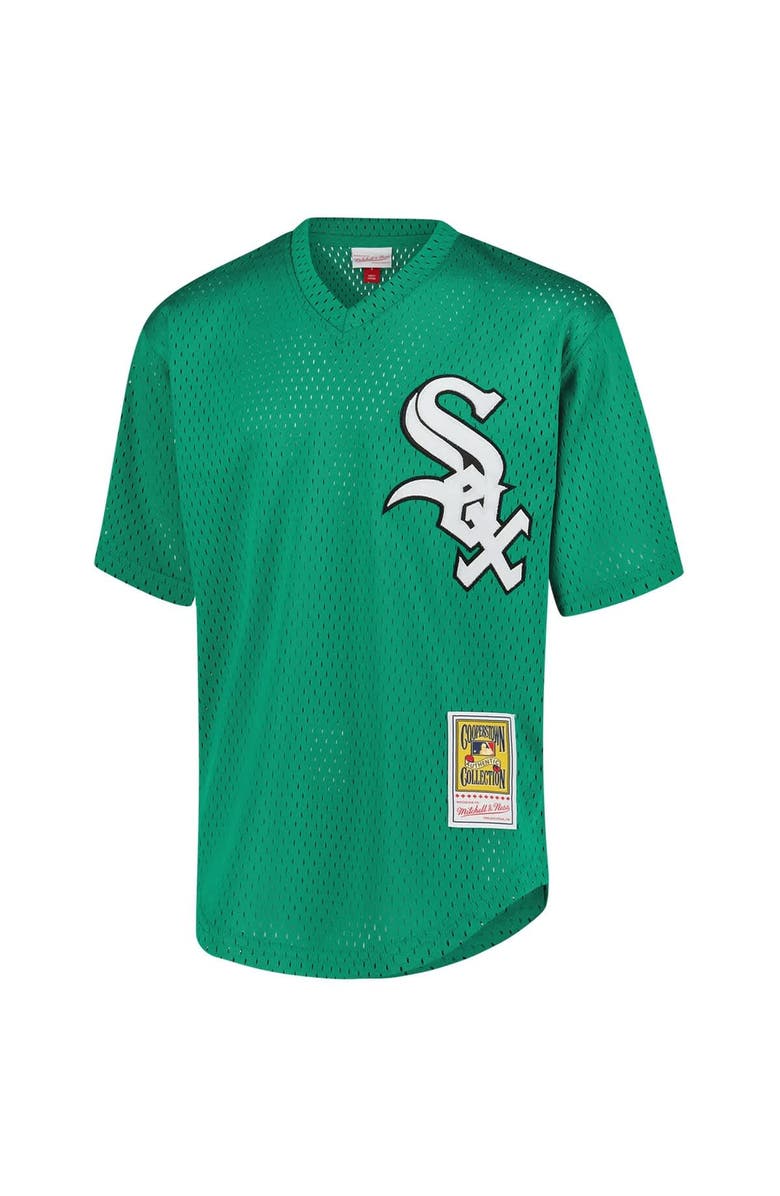 Mitchell & Ness Youth Mitchell & Ness Frank Thomas Green Chicago White Sox Cooperstown Collection Mesh Batting Practice Jersey, Alternate, color, Green