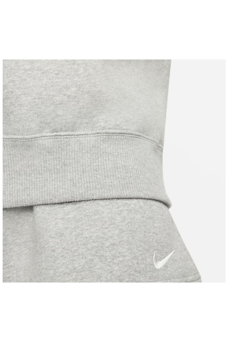 Sportswear Phoenix Fleece Sweatshirt, Alternate, color, DARK GREY HEATHER/SAIL