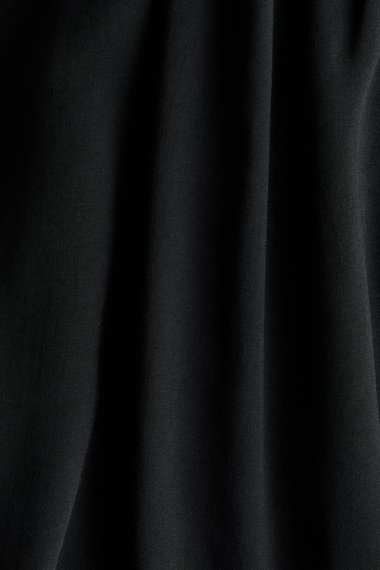 Bubble-hem Skirt, Alternate, color, Black