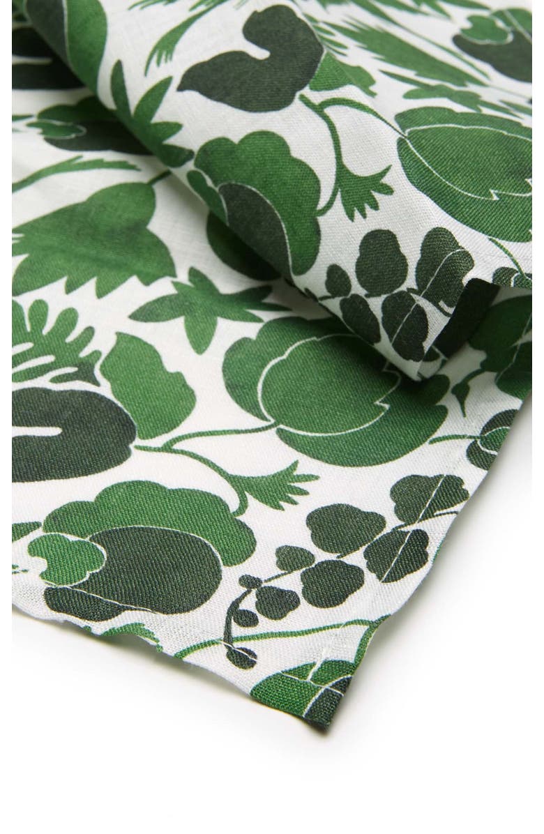 La DoubleJ Large Napkins Set Of 2, Alternate, color, Wildbird Small Green