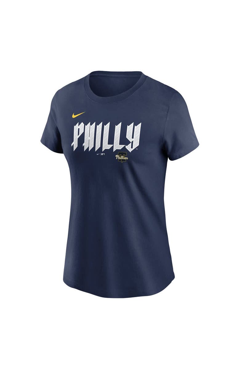 Nike Women's Nike Alec Bohm Navy Philadelphia Phillies City Connect Fuse Name & Number T-Shirt, Alternate, color, 