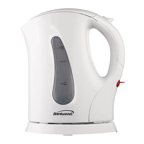 1.0 Liter Cordless Plastic Tea Kettle