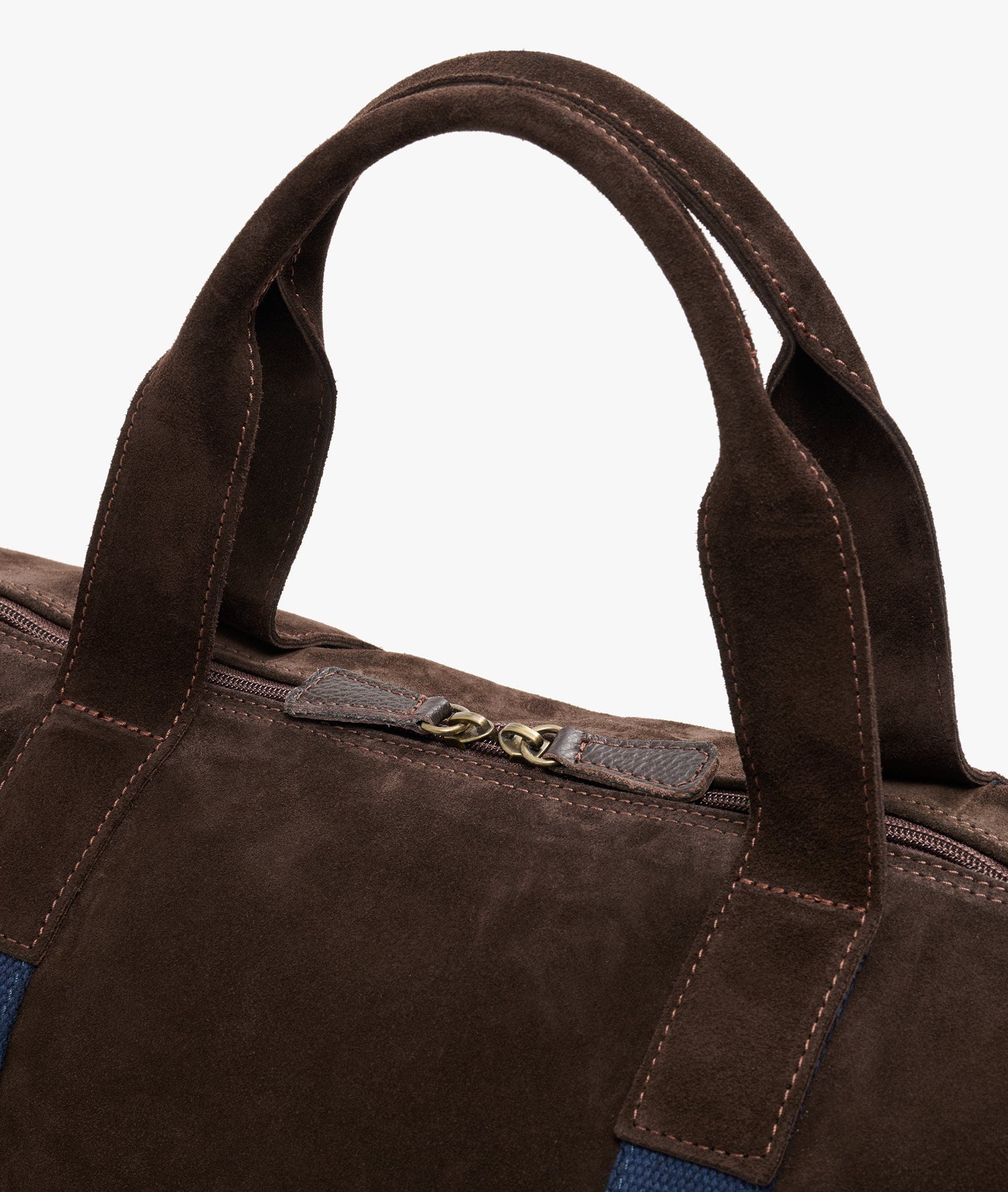 Boston Duffel Bag Deluxe, Alternate, color, Dark Brown