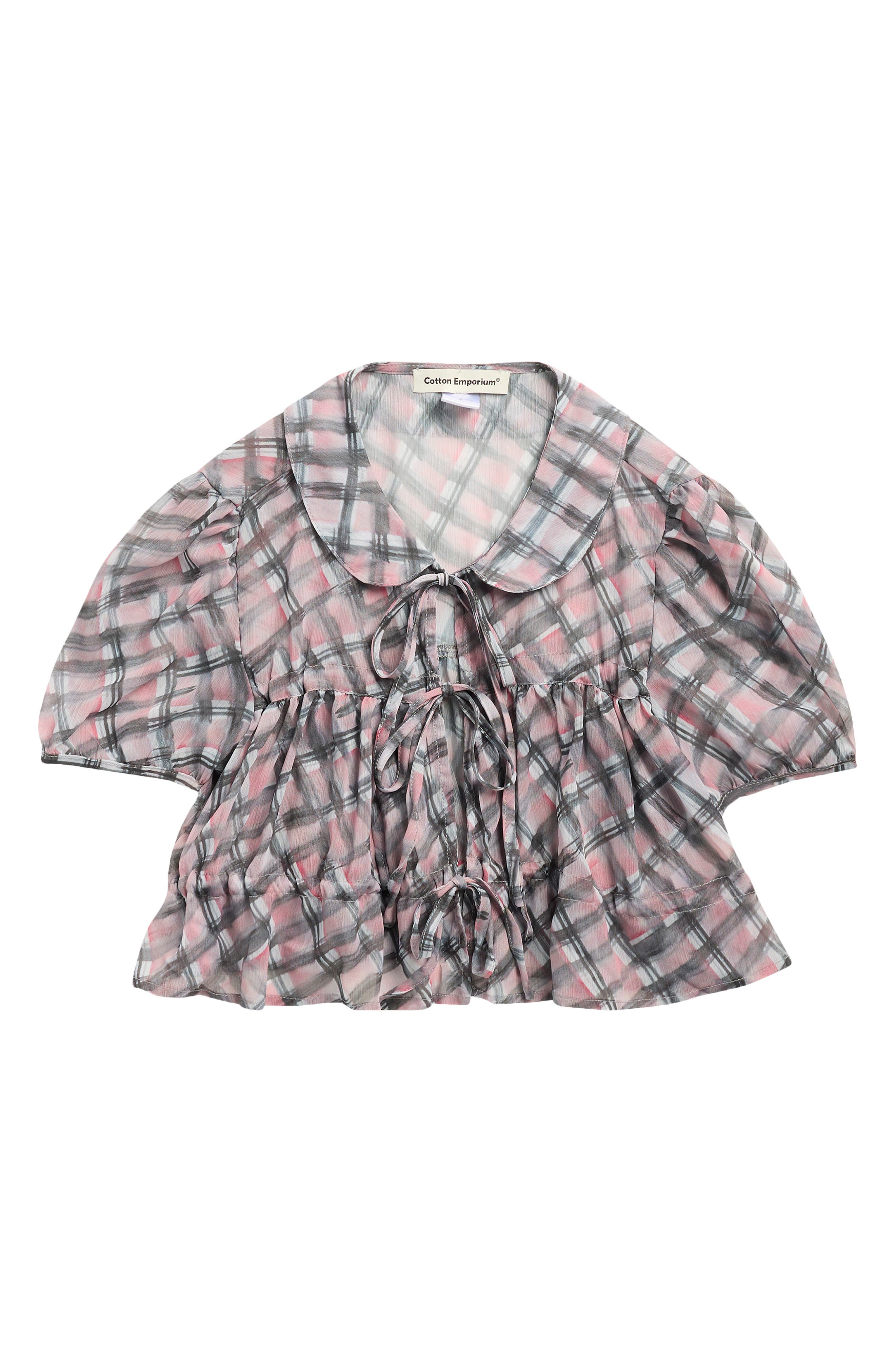 Cotton Emporium Kids' Babydoll Top