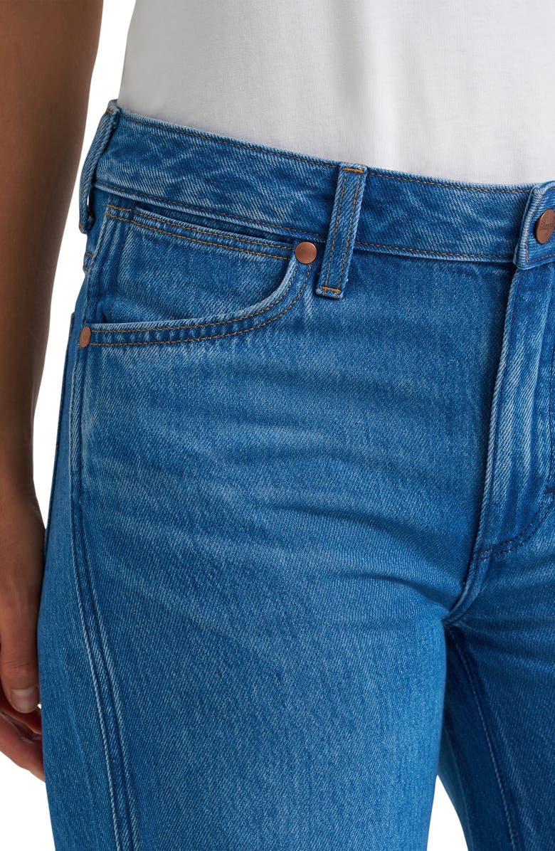 Wrangler Worldwide Mid Rise Wide Leg Jeans, Alternate, color, 