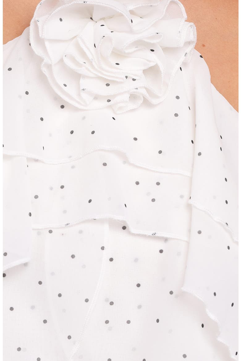 Kit Ruffled Skort Set, Alternate, color, WHITE POLKA DOT
