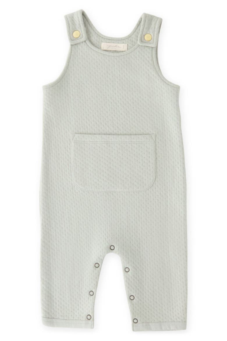 Cloud Organic Cotton Overalls, Main, color, SOFT SEA