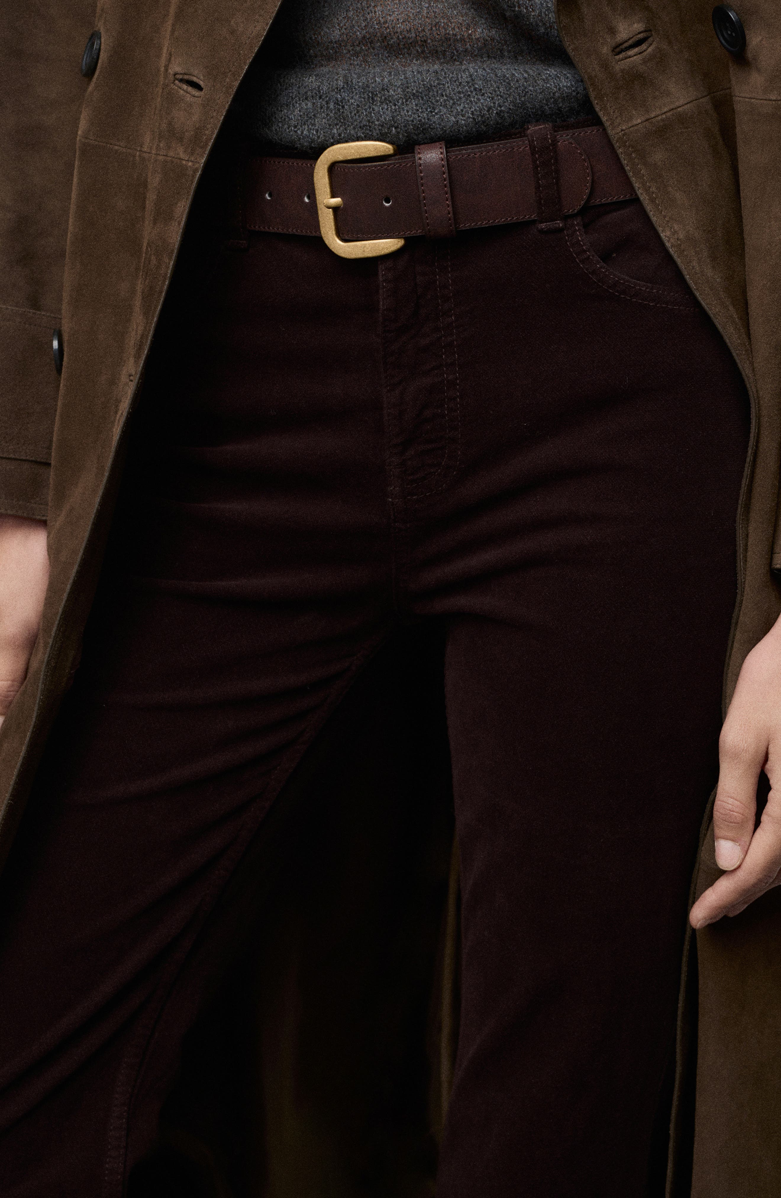 Flare Velvet Jeans - image 4