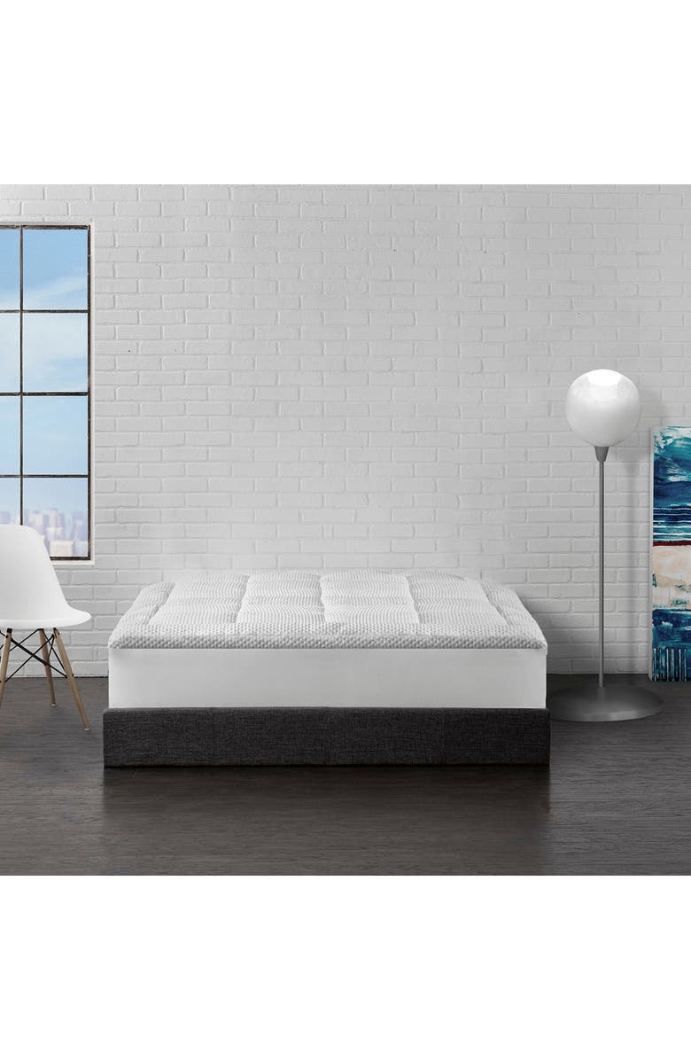 ELLA JAYNE HOME California King Arctic Chill Super Cooling Fiber Bed - White, Alternate, color, White