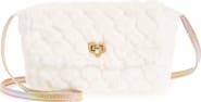Capelli New York Kids' Quilted Faux Fur Crossbody Bag