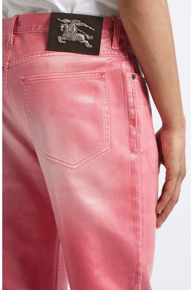 Randolph Coated Slim Fit Jeans, Alternate, color, CHERRY PINK