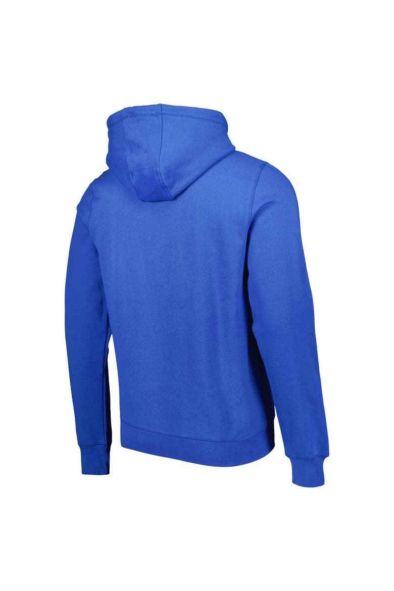 Men's New Era Royal Los Angeles Rams Ink Dye Pullover Hoodie, Alternate, color, Royal