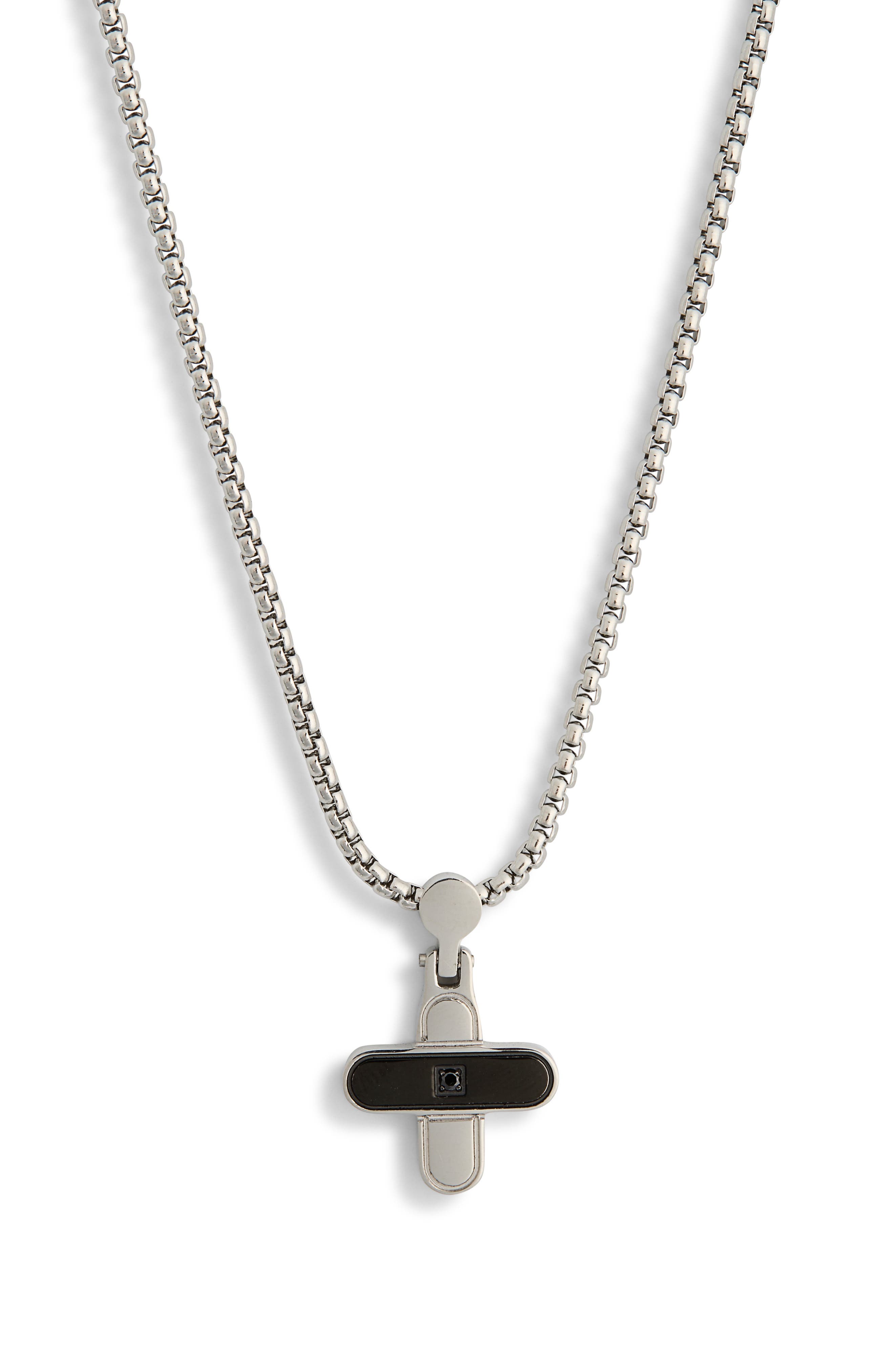 EYE CANDY LOS ANGELES Men's Miguel Cross Pendant Necklace