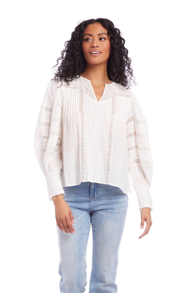 Karen Kane Blouson Sleeve Blouse, Alternate, color, 