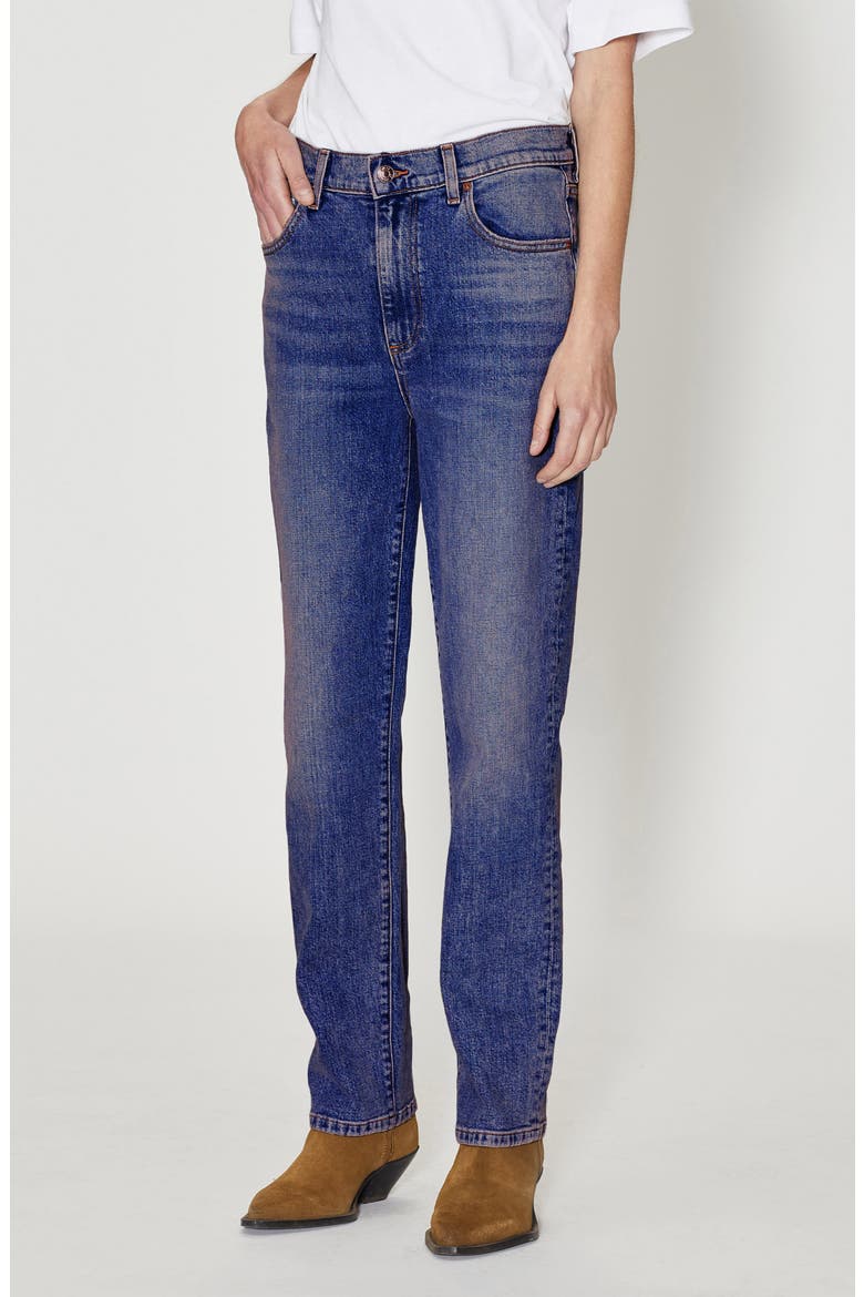 Easy Slim Mid Rise Jeans, Main, color, CROSBY
