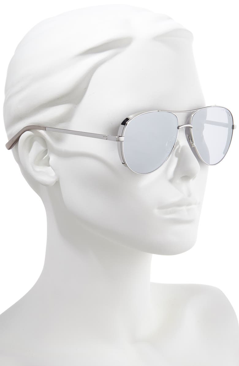 Ted Baker London 57mm Aviator Sunglasses, Alternate, color,