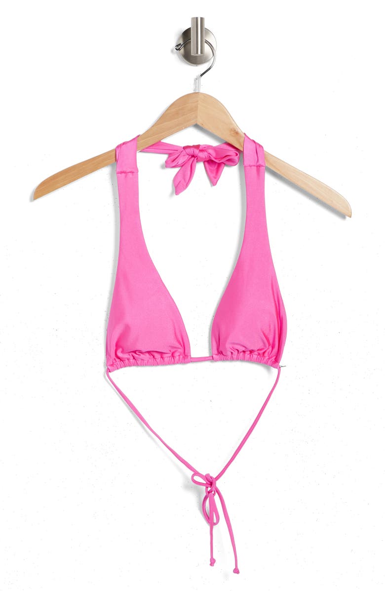 VYB Butter Up Halter Bikini Top, Alternate, color, 