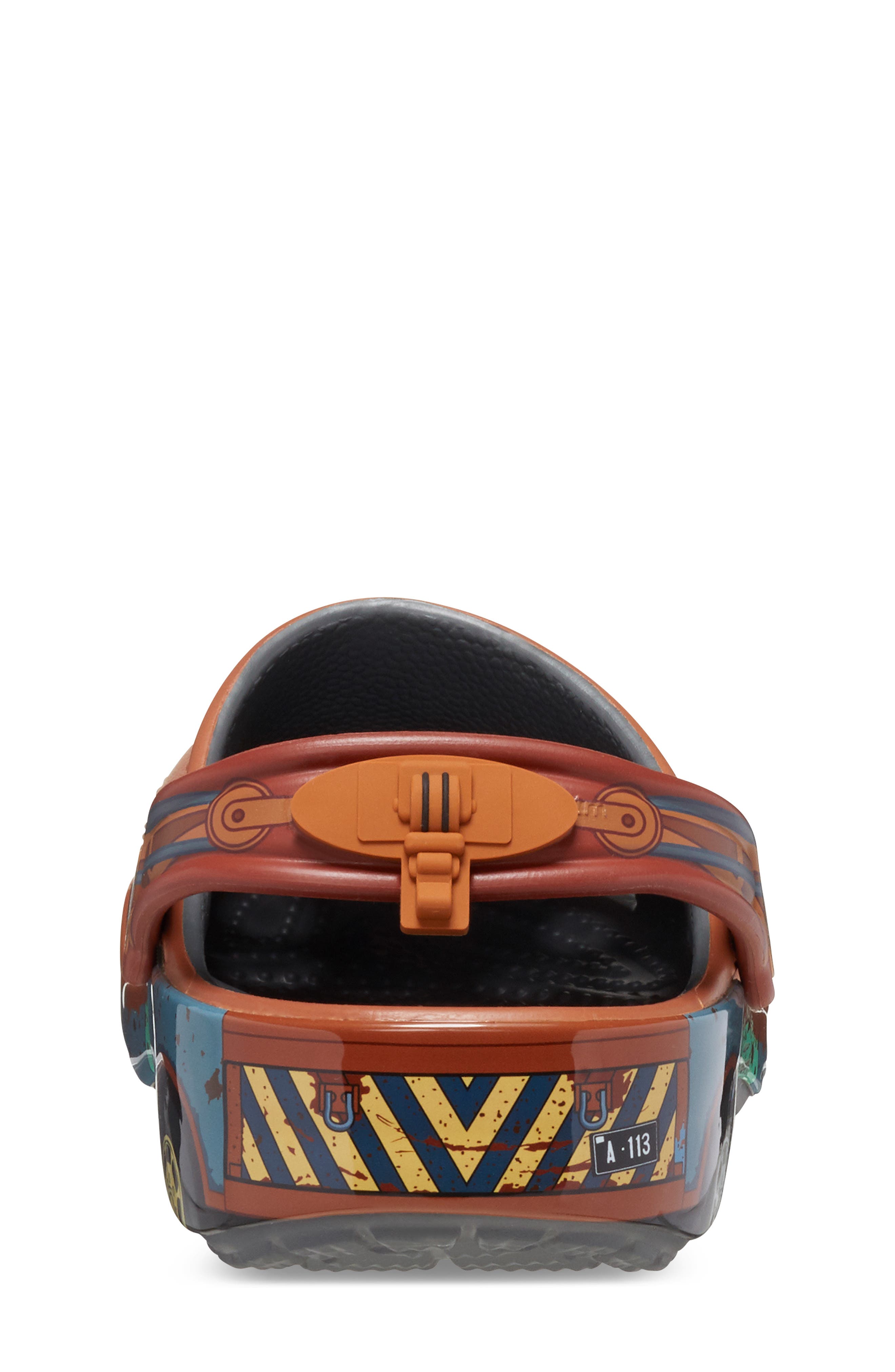 CROCS x Disney & Pixar Kids' 'Cars' Mater Classic Clog, Alternate, color, Slate Grey/ Brown