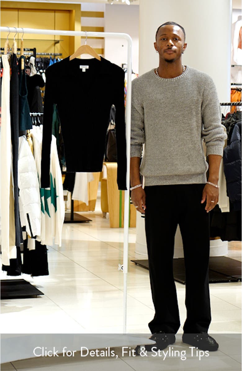 Johnny Collar Polo Sweater, sales video thumbnail