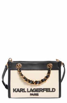 KARL LAGERFELD PARIS Savoie Square Top Handle Satchel