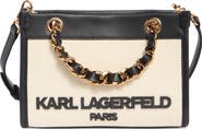 KARL LAGERFELD PARIS Savoie Square Top Handle Satchel