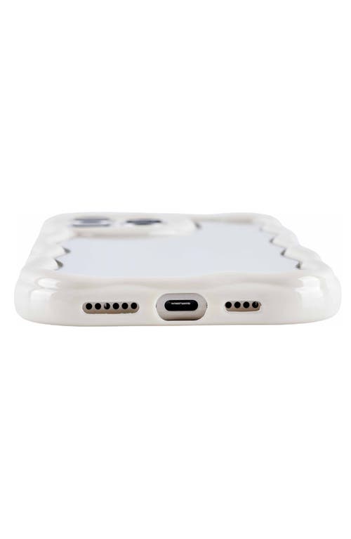 Auramma Funky Mirror Iphone 15 Pro Case In White