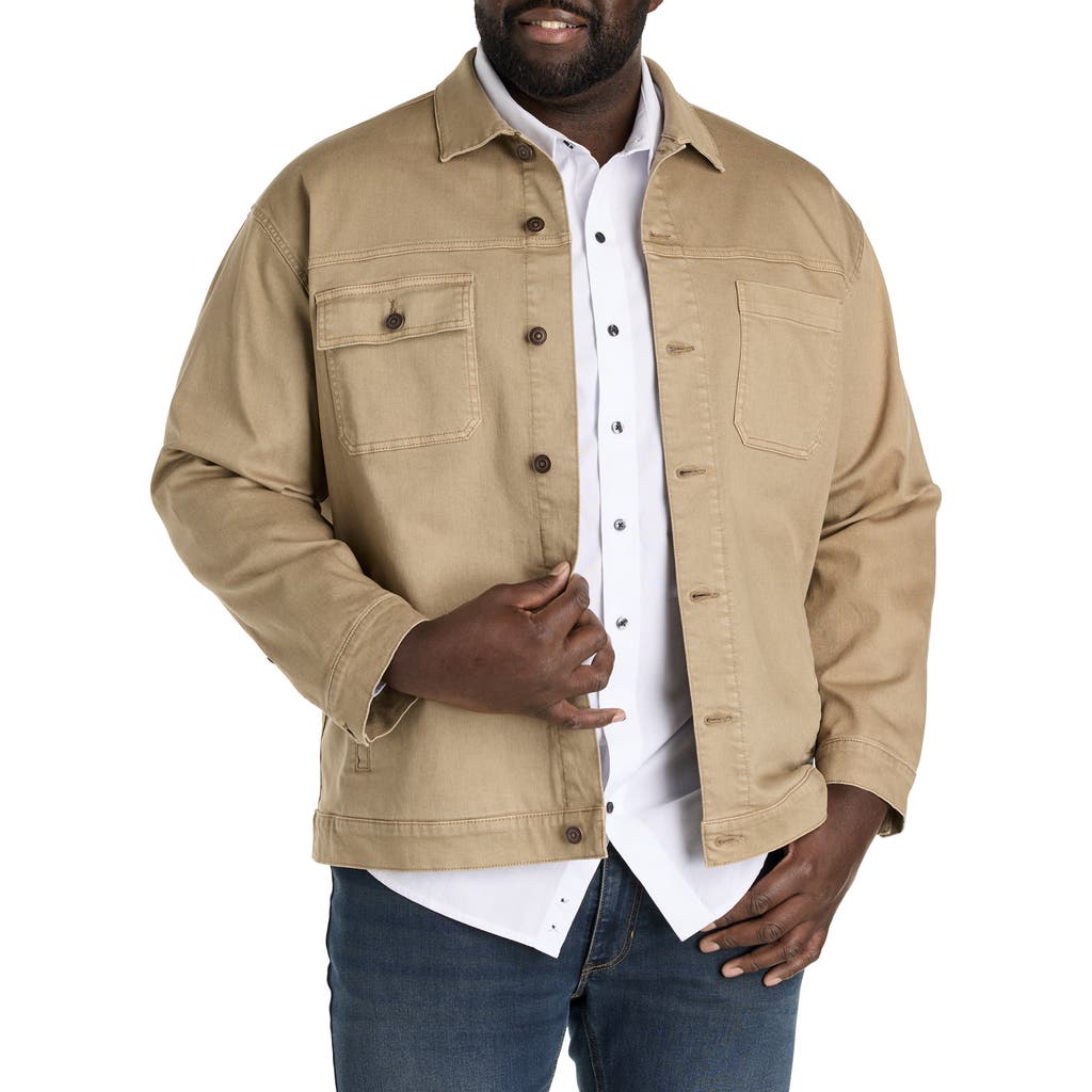 True Nation By Dxl Big & Tall Broken In Utility Coat