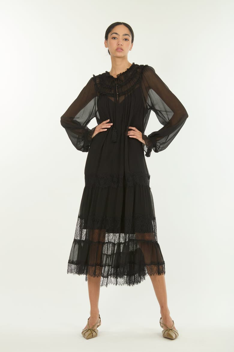 Bree Maxi Dress, Alternate, color, Black