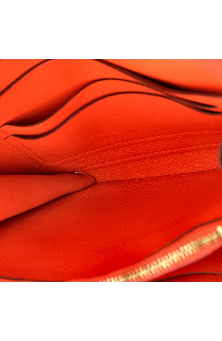 Pre-Owned Hermes Convoyeur Crossbody Bag Evercolor Mini, Alternate, color, Orange Poppy