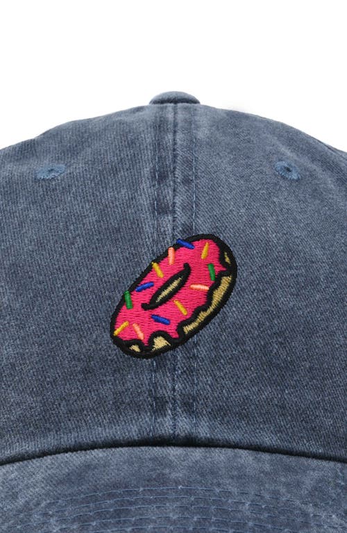 DALIX DALIX DONUT EMBROIDERED ADJUSTABLE CAP 