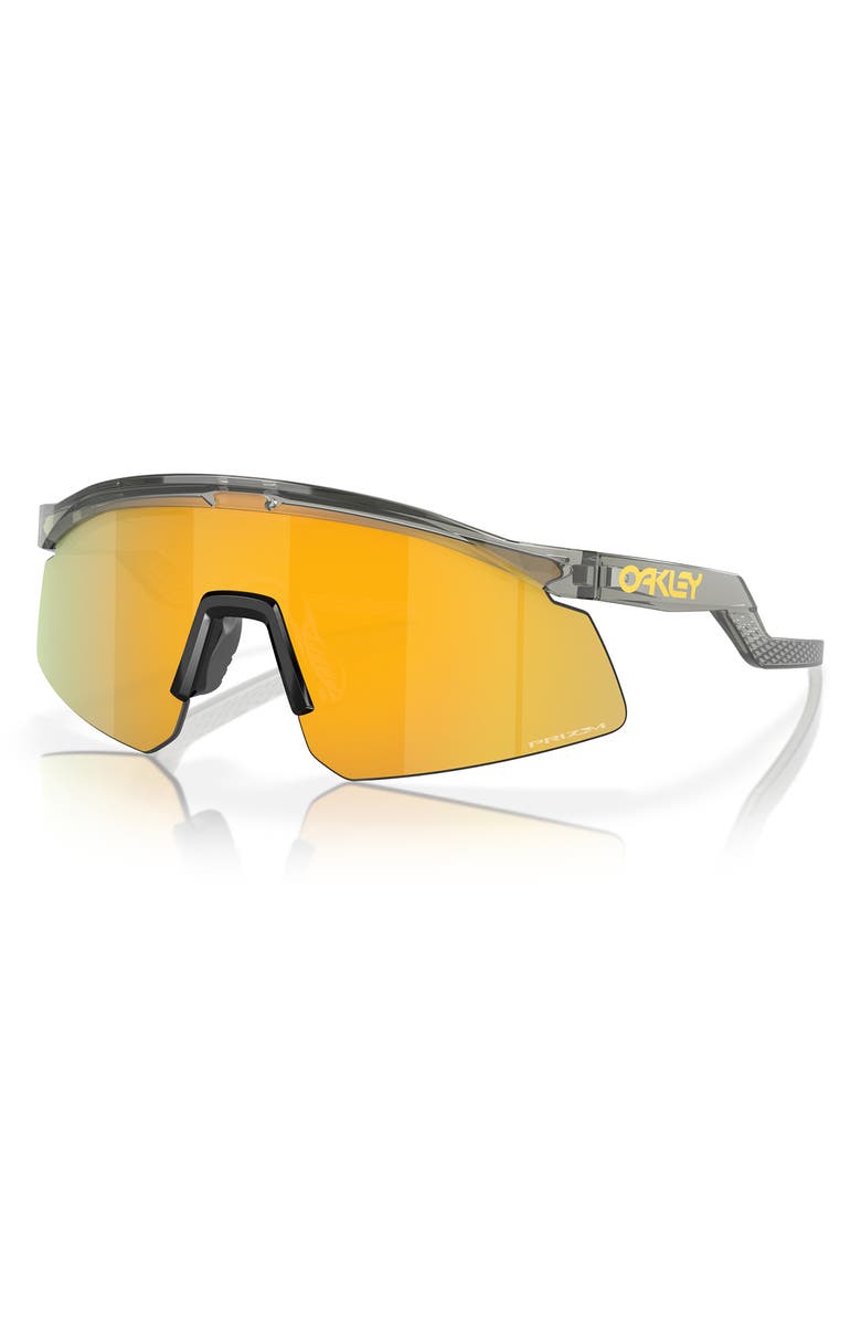 Oakley Hydra Prizm<sup>™</sup> Semirimless Wrap Shield Sunglasses, Alternate, color, 