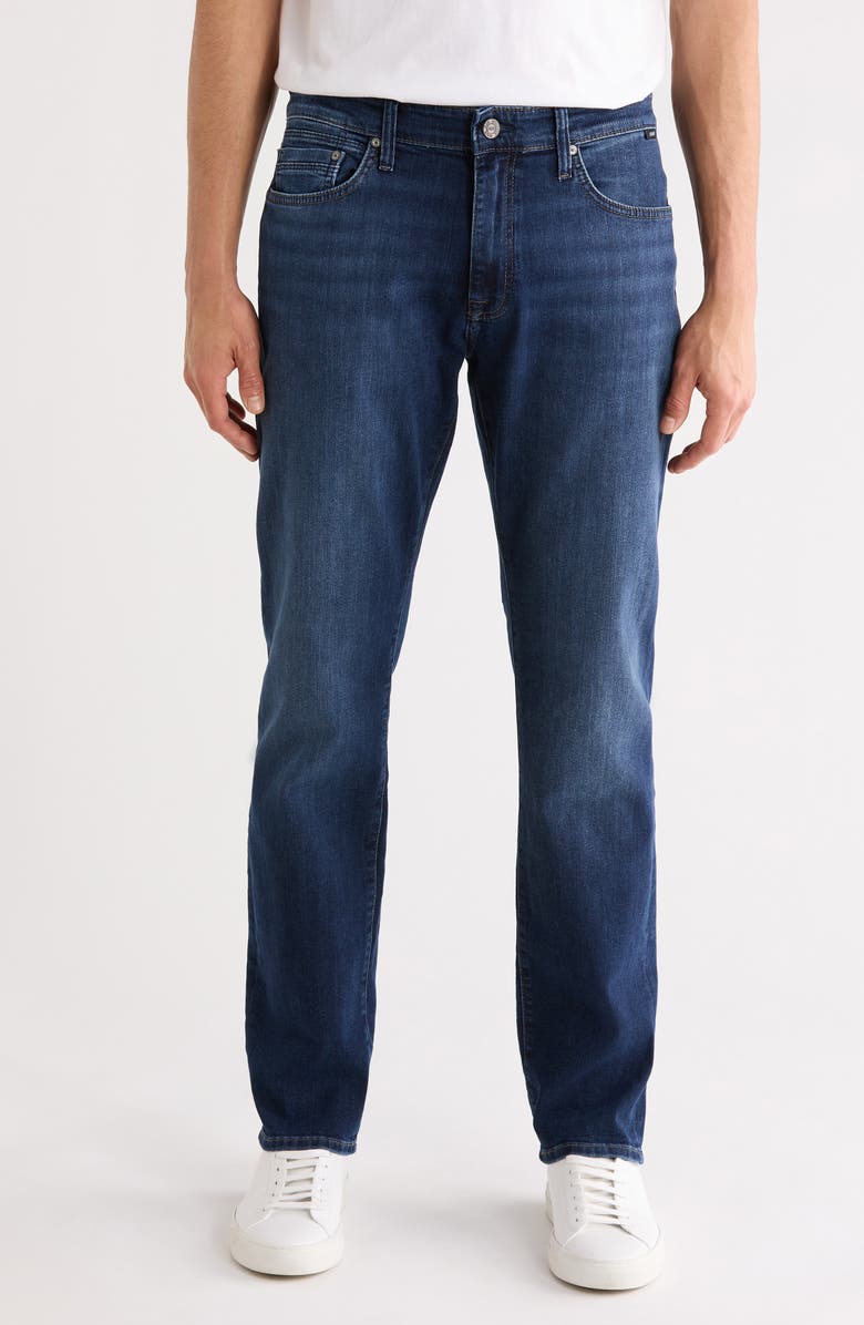 Mavi Jeans Marcus Slim Straight Leg Jeans, Main, color, Dark Brushed Ocean City
