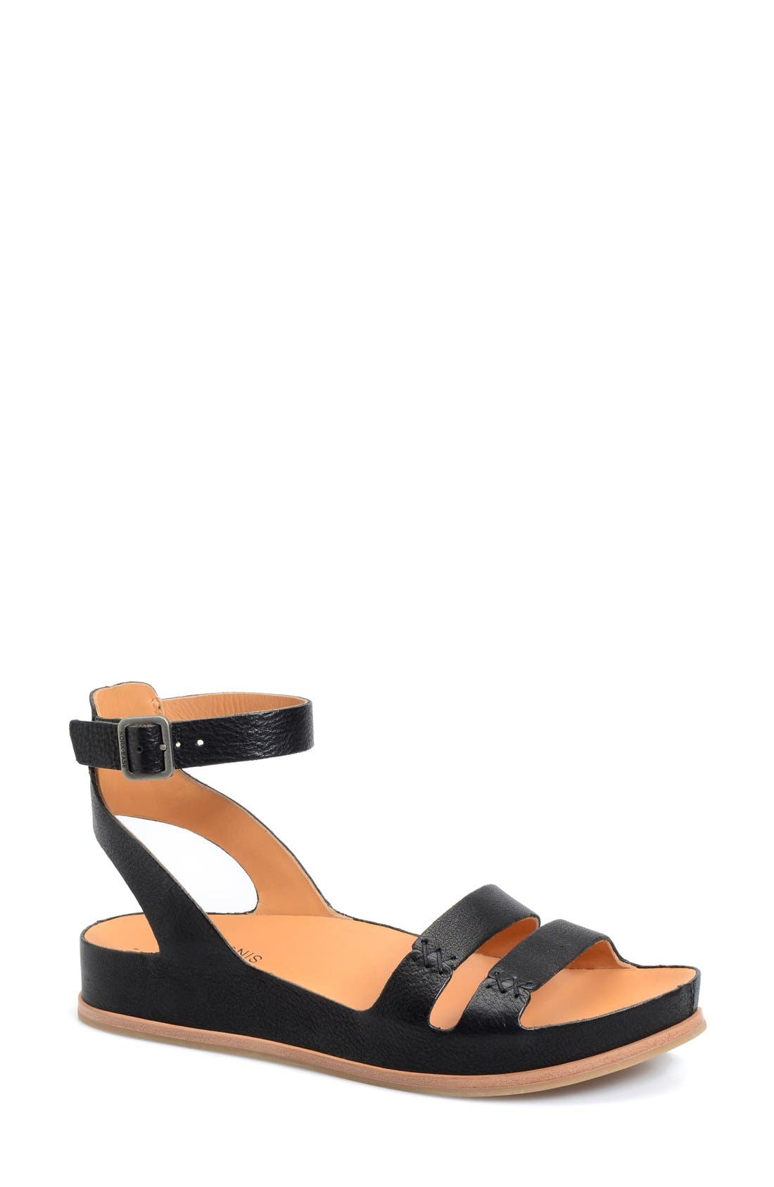 Kork-Ease<sup>®</sup> 'Audrina' Ankle Strap Sandal, Main, color, 