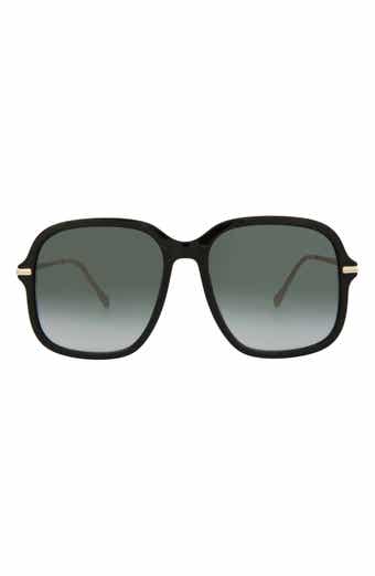Gucci 57mm Oversize Square Sunglasses