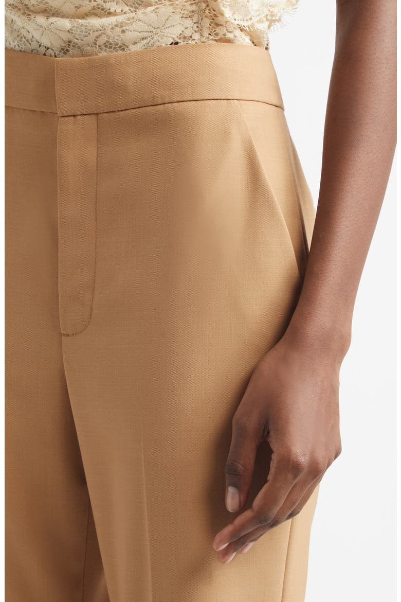 Sophie II Flare Wool Blend Pants, Alternate, color, DESERT BEIGE