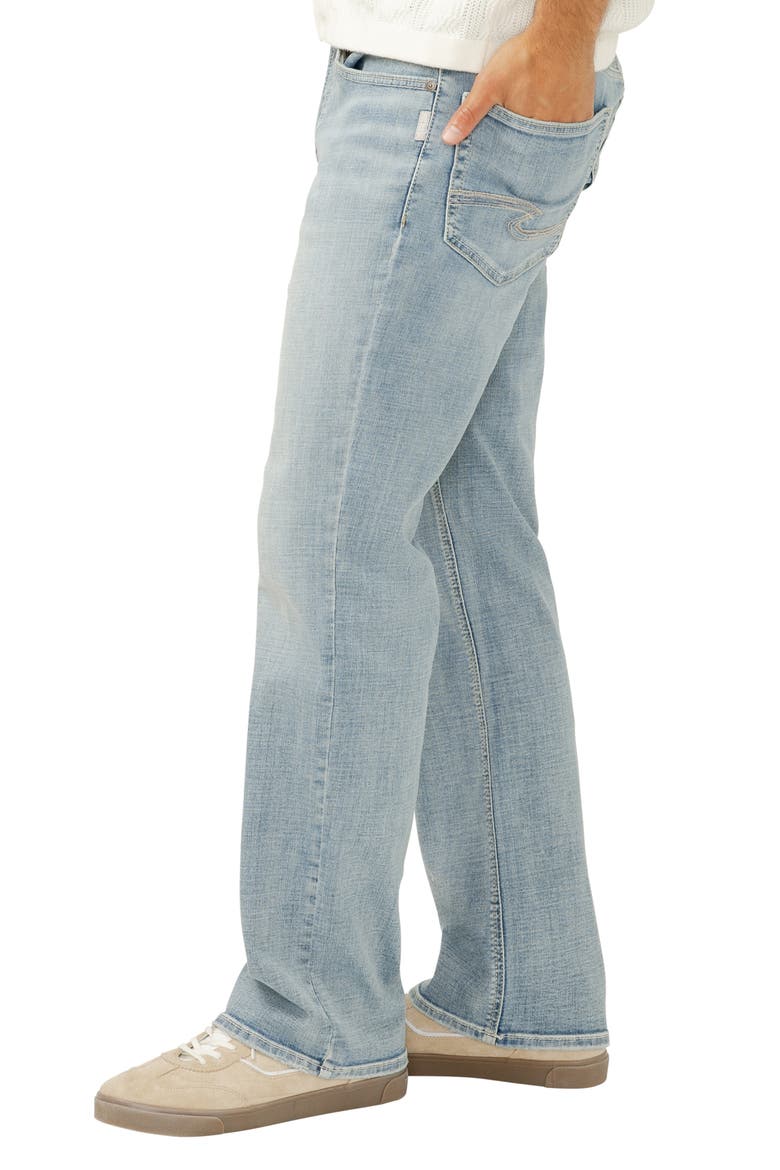 Zac Relaxed Fit Straight Leg Jeans, Alternate, color, LAGUNA