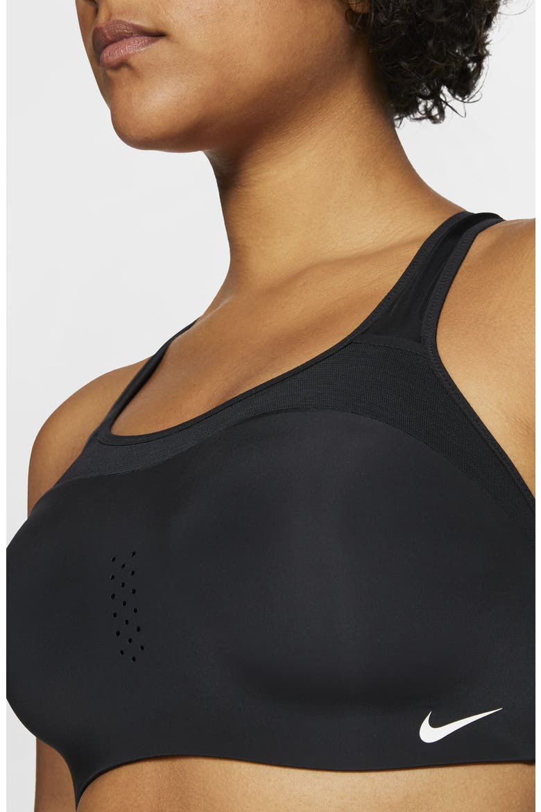 Alpha Sports Bra, Alternate, color, BLACK/ WHITE