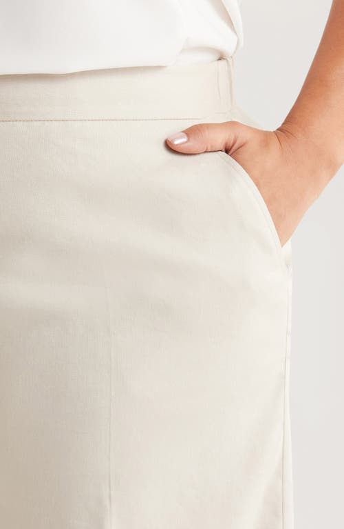 Nordstrom Linen Blend Wide Leg Pants