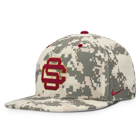Men's Nike Digital Camo USC Trojans 2025 Dugout True Performance Fitted Hat