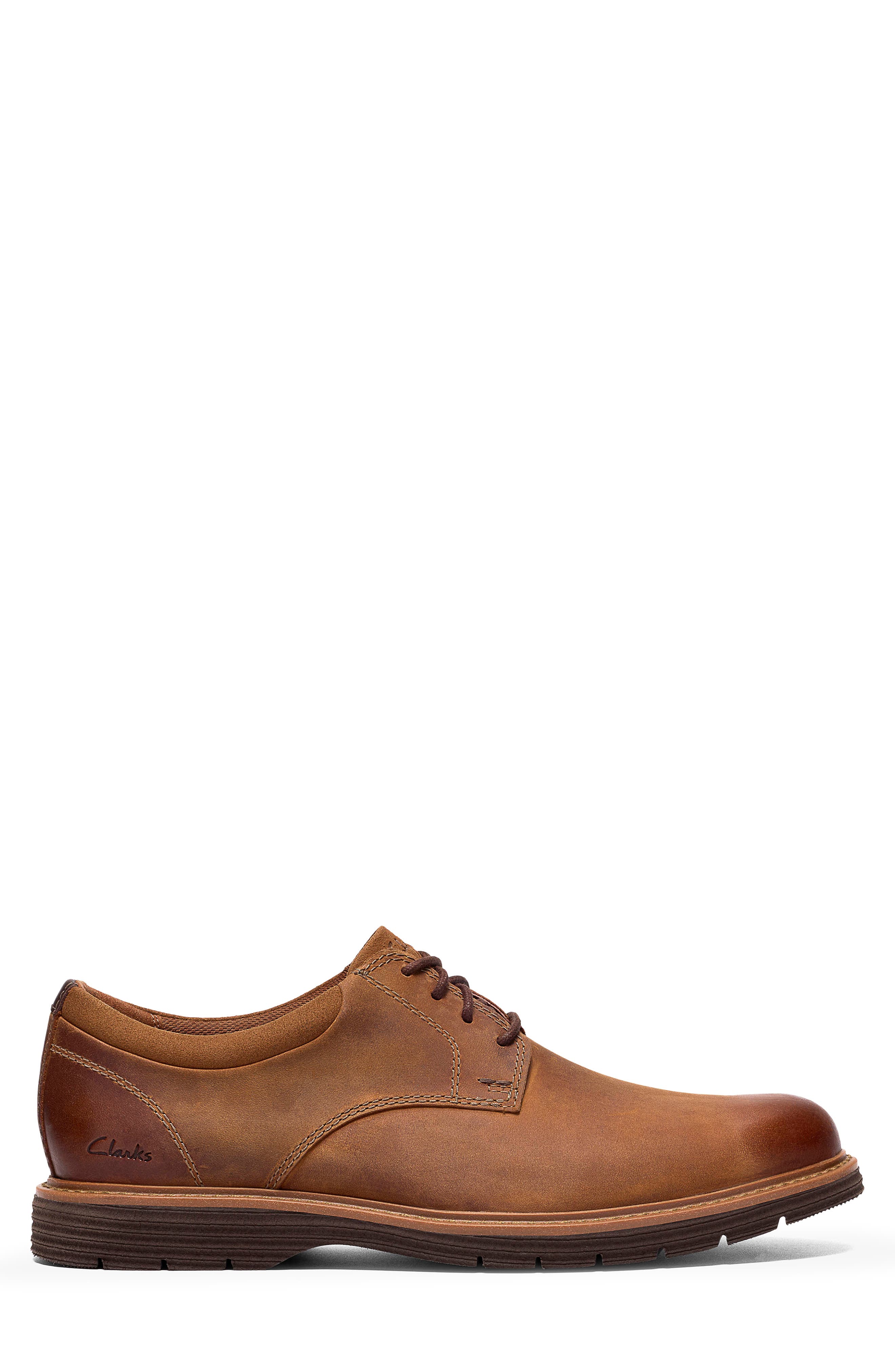 Baystone Plain Derby, Alternate, color, LIGHT BROWN LEA