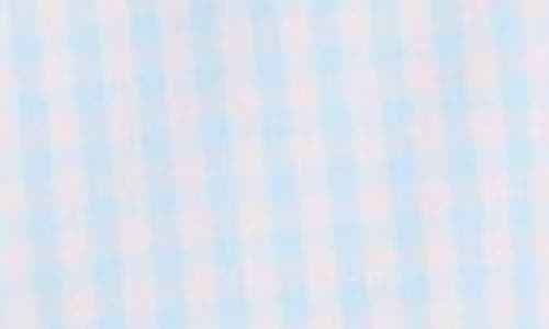 Untuckit Benson Check Performance Button-up Shirt In Pink